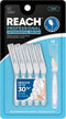Reach Interdental Brush Cleaners, Tight, 10 Count, Sensitive Gum Protection, Plaque Remover, Brushes Between Teeth & Braces, Dental Toothbrushes, ...
