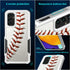 Case for Samsung Galaxy A13 5G, Baseball Sports Pattern Shock-Absorption Hard PC and Inner Silicone Hybrid Dual Layer Armor Defender Case for Sams...