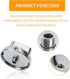 AMI PARTS DG64-00472A DG64-00347A Compatible with Samsung Stove Knob - Range Gas Stove Knob Dial - Replaces DG64-00472A DG64-00347B NX58F5500SS NX58F5500SS