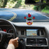 Red Solar Dancing Flower, Cute Power Flower for Car Decoration Swing Flowers, Solar Dashboard Decorations Flower Dancing Decor, Car Dashboard Swin...