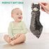 Security Blanket - 18" Tall Soft Fleece Blanky for Boys & Girls - Soothing Baby Blanket With Plush Stuffed Animal Kitty Cat...