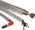 Design Engineering Heat Sheath 1-1/2" I.D. x 3ft Aluminized Sleeving for Ultimate Hi-Temp Protection...