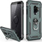 LUMARKE for Galaxy S9 Case,Pass 16ft. Drop Tested with Magnetic Ring Kickstand Compatible with Car Mount Holder,Military Grade Protective Phone Co...
