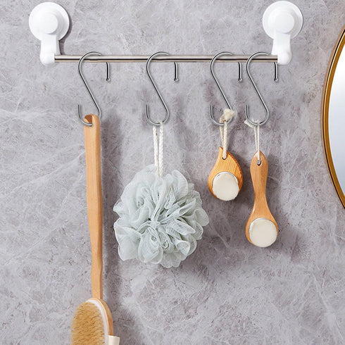 24 Pack S Hooks for Hanging, 3.5 inch Metal S Shaped Hook Heavy Duty Hanging Hooks for Pot Rack, Pans Plant, Towels, Jeans, Closet, Clothes, Hats,...
