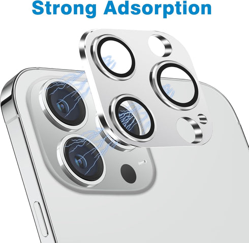 Compatible with iPhone 14 Pro and iPhone 14 Pro Max Camera Lens Protector, Anti-Scratch Tempered Glass Camera Screen Protector Shockproof Full Pro...