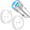 ?MFi Certified?iPhone 15 Car Charger Fast Charging, KYOHAYA 66W USB-C Dual PD&QC Car Power Cigarette Lighter USB Charger with 2Pack Type-C Cable f...