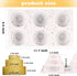 Sakolla Mini Cake Silicone Molds - 3-tiered Little Cake Baking Pans for Making Cakes, Pudding, Jelly, Chocolate, and Desserts (Set of 2)...