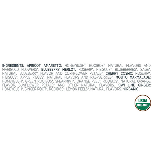 Tea Forte Herbal Retreat Organic Caffeine Free Premium Herbal Tea Petite Presentation Box Tea Gift Set Sampler, 10 Handcrafted Pyramid Tea Bag Inf...