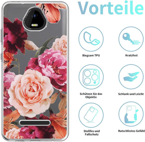 (3 Pack) for SCHOK Volt SV55 Case, Shock-Absorption Anti-Scratch Crystal Clear Soft TPU Bumper Protective Phone Case Cover for Schok Volt SV55 (SV...