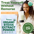 Organic Stevia Concentrated Powder, 125g, Organic Pure Stevia Powder, No Fillers, No Artificial Sweeteners, No Aftertaste, Zero Calorie Stevia Swe...