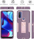 Compatible with Motorola G Pure Case, Moto g Power (2022) Case, Full Body Protection with Magnetic Kickstand Car Mount, Shockproof Moto G Pure Hea...