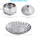 Veggie Vegetable Steamer Basket, Folding Steaming Basket, Metal Stainless Steel Steamer Basket Insert, Collapsible Steamer Baskets for Cooking Foo...
