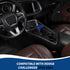 Gear Shift Knob Cover Handle Protector Trim Sticker Interior Accessories Compatible with Dodge Challenger Charger 2015-2023 & Durango 2018-2022, B...