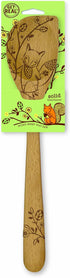 Talisman Designs Laser Etched Beechwood Corner Woodland Squirrel Design | Serving Spoon, Decorative Wooden Utensils...