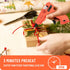 WELLUCK Cordless Hot Glue Gun, USB Rechargeable Wireless Mini Hot Melt Glue Gun with 20 Glue Sticks and USB Cable, Battery Operated Glue Gun DIY T...