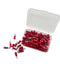 100PCS Insulated Ring Terminal Connectors for 22-16 Gauge AWG Wire, Crimp Terminals Electrical Connectors Spade Terminals for Car Boat Marine Audi...