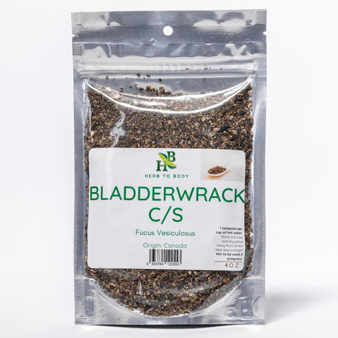 Bladderwrack C/S (Cut & Sifted) | Fucus Vesiculosus | Wildcrafted | 4oz...