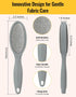 Lint Brush Pet Hair Remover for Clothes, Couches - 2 Pack, Dual Side, Gray...
