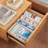 8 Pack Interlocking Desk Drawer Organizer Set, Vanity Storage Bins, Various Size Divider Trays for for Makeup, Jewelry, Utensils, Accessories or G...