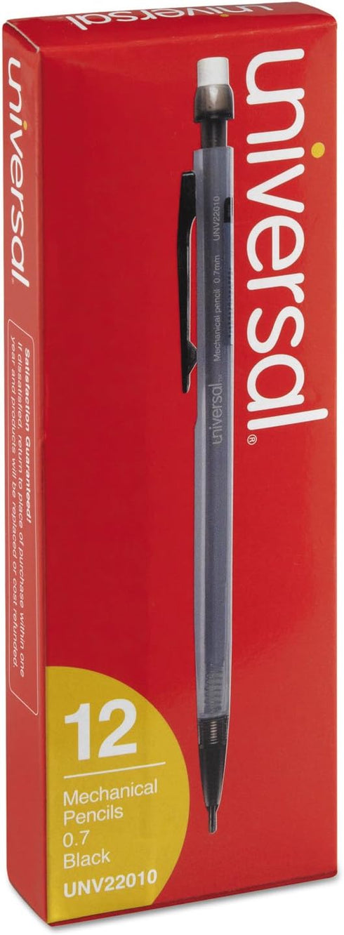 Universal 22010 Mechanical Pencil, 0.7mm, Smoke, Dozen...