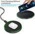 Wireless Charger for Samsung Galaxy S23/S23+/S22/S22+/S21/S20/S20+/S10/S9+/S9/S8/S8+/S7/Note10/Note9/Note8, 15W Wireless Charging Pad with USB-C f...