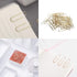 KIDMEN Rosegold kit,Set of Binder Clips,Paper Clips,Push Pins, total 226pcs...