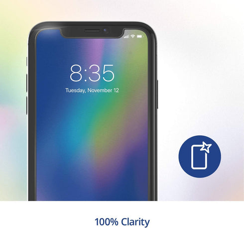 max Protection HD Screen Protection - 2 Pack - Tempered Glass Screen Protector - Made for Apple iPhone 12 Pro Max (6.7") - Case Friendly", clear...