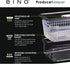 BINO | Produce Saver - 15.2 Cup/3.6L | Fridge Storage Containers for Fruits and Vegetables | Vegetable Storage with Adjustable Air Vent, Removable...