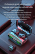 True Wireless Earbuds, 2024 Bluetooth Headphones 5.3 Earbuds, Waterproof Touch Control Ear Buds in-Ear Built-in Mic, with LED Power Display, IP7 W...