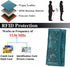 MEITRUE Women's Wallet Leather RFID Blocking Trifold Ladies Purse Embossed long Clutch Card Holder Phone Checkbook Organizer...