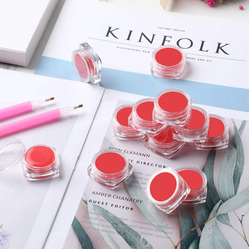 FEBSNOW 45Pcs Diamond Art Painting Wax 15 Pack Wax for Diamond Art Painting with Storage Box Full of Red Glue Clay Embroidery Accessories for Adul...