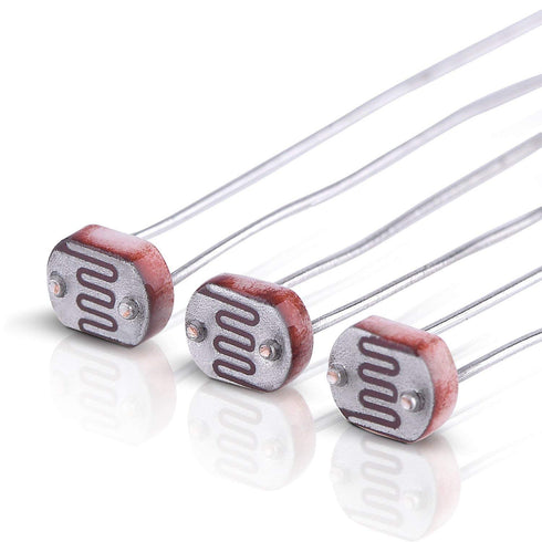 EBOOT 30 Pieces Photoresistor Photo Light Sensitive Resistor Light Dependent Resistor 5 mm (5539)...