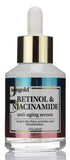 Retinol & Niacinamide Anti Aging Skin Care Facial Serum. Neck & Face Skincare Serum Concentrate Helps Reduce Appearance Of Fine Lines, Wrinkles, S...