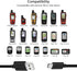 Replacement Garmin InReach Explorer+ Mini SE+ Fast Wall Charging Cable for GPSMAP 66i 66s 66sr 66st 86i 86s 86sc 86sci. VIRB 360 and Varia RTL510 ...