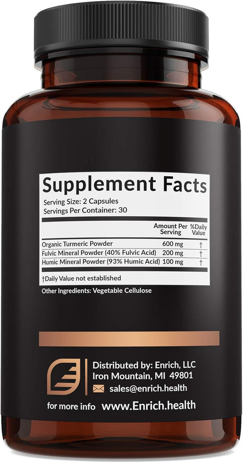 Enrich Fulvic and Humic Minerals...