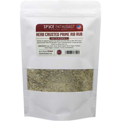 Spice Enthusiast Herb Crusted Prime Rib Rub - 8 oz...