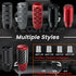 Shift Knob, 3.78" Aluminum Weighted Car Gear Stick Shifter Manual knobs Fit Universal Manual Transmission Vehicle with 4 Threaded Adapters M8 M10 ...