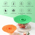 Adpartner Silicone Microwave Cover, 5 Pack Heat Resistant Silicone Lids Reusable Silicone Covers for Food Storage, BPA-Free Silicone Cooking Cover...