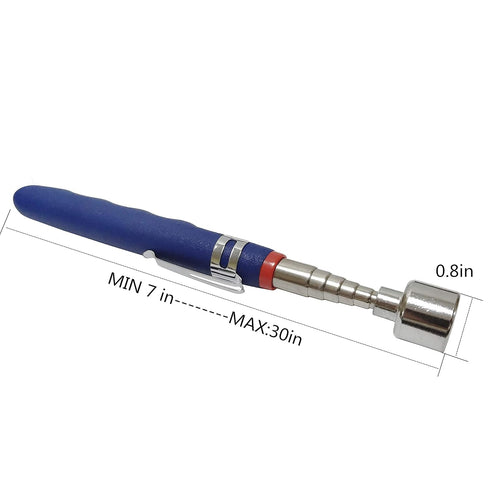 Telescopic Magnetic Pickup, a Packing 20 lbs .Small Objects Large Suction Force. Large Objects with a Large Area of 20 pounds Suction, Magnetic Sw...