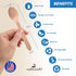 100 Count All Natural Eco-Friendly Bamboo Heavyweight Spoons 6" - Durable, Heat Resistant and Comfortable to Hold - The Perfect Alternative to Pla...