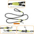 Multi-Function Hands Free Dog Leash? 7.5ft Rope Crossbody Dog Leash Reflective for Large Medium Small Dogs Walking, Jogging and Running, Training ...