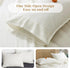 S VICTORY SYMBOL 100% Organic Linen Pillowcases 1 Pair 20"x30",French Natural Flax Soft Basic Washed Pillowcase Creamy-White,Standard(Queen) Size...