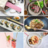 AARAINBOW 6 Pieces 18/8 Stainless Steel Flatware Set Portable Reusable Cutlery Set Travel Utensils Set Including Chopsticks Knife Fork Spoon Straw...