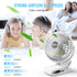 BESKAR Clip on Fan, 360° Rotation Quiet Stroller Fans with Strong Airflow,3 Speeds, Portable Small Fans with Sturdy Clamp,Perfect Personal Cooling...