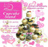 Charmed 4 Tier Cupcake Stand Holds 23 Cupcakes...