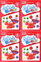 YACHIYO DAISO Soft Clay Lightweight Fluffy Packs (4 Set, Red)...