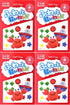 YACHIYO DAISO Soft Clay Lightweight Fluffy Packs (4 Set, Red)...