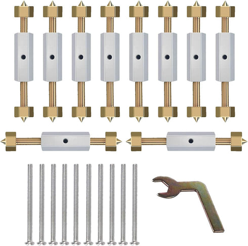 Eagles Cassette Repair Device/Electrical Box Repair,86 Type Universal Cassette Repairer Screw 10 Screws Tools Sturdy Switch and Socket Adjustable ...