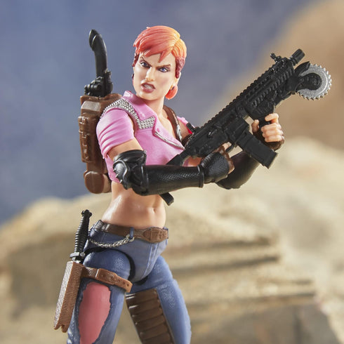 G.I. Joe Classified Series Zarana Action Figure 48 Collectible Premium Toys with Multiple Accessories 6-Inch-Scale with Custom Package Art...