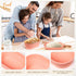 Silicone Bread Proofing Basket - 10 inch Oval Sourdough Bread Baking Basket with Capacity Scale, Collapsible Bread Bowls Silicone Proofing Baskets...